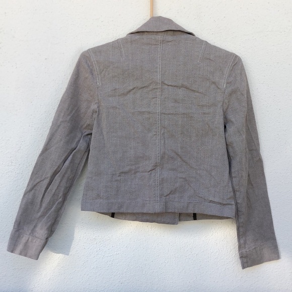 GAP cropped double breasted jacket - Picture 4 of 11